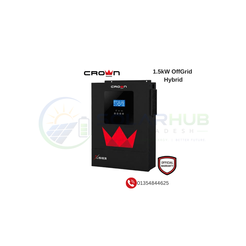 Crown 1.5kW OffGrid Hybrid Inverter 1