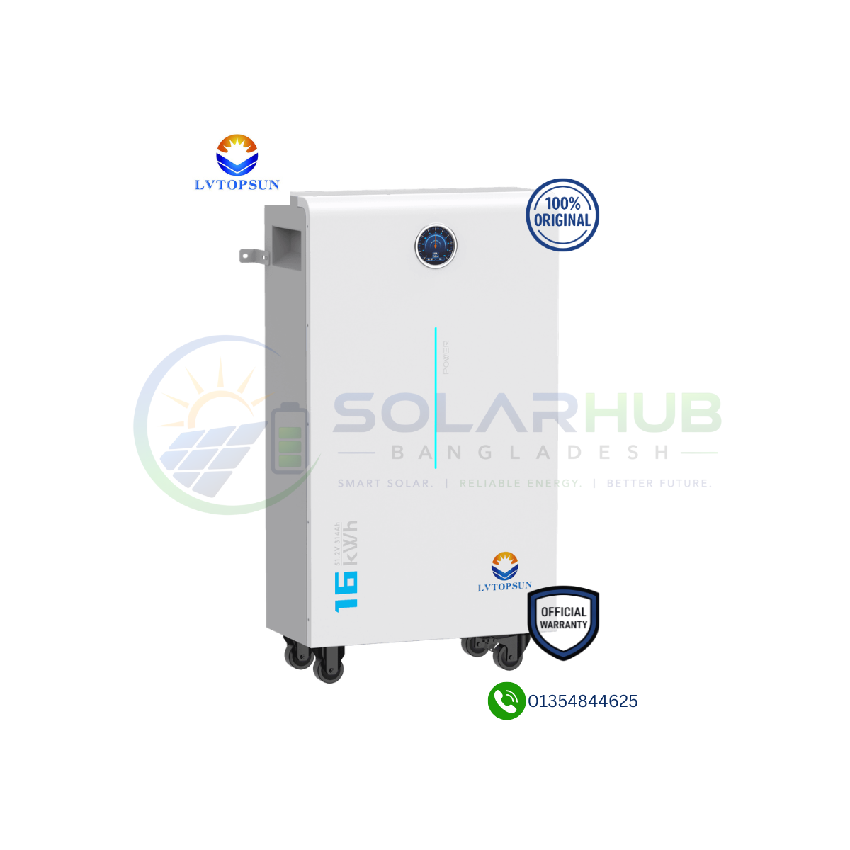 LVTOPSUN 16kWh Lithium Battery 51.2V 314Ah (LVTS-512314-G4) 1