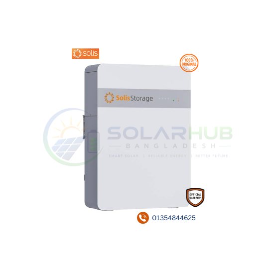 Solis 5.12kWh Lithium Battery 51.2V 100Ah 1