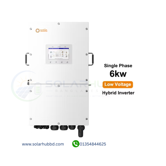 Solis 6kW Hybrid Solar Inverter Single Phase (S6-EH1P6K-L-PLUS) 1