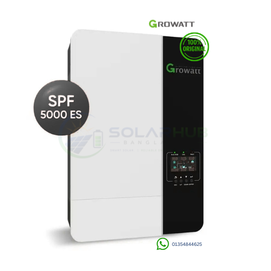 Growatt 5kW Off Grid Hybrid Solar Inverter (SPF 5000 ES) 1