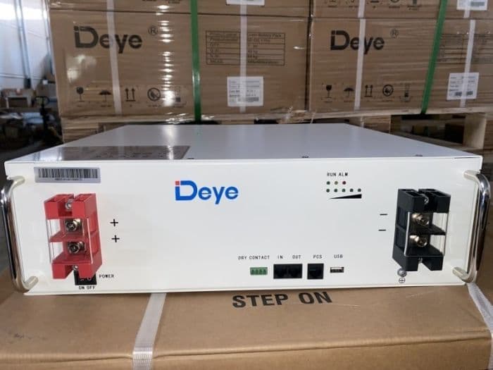 Deye 5.12kWh Lithium Battery 51.2V 100Ah (SE-F5-L) 3