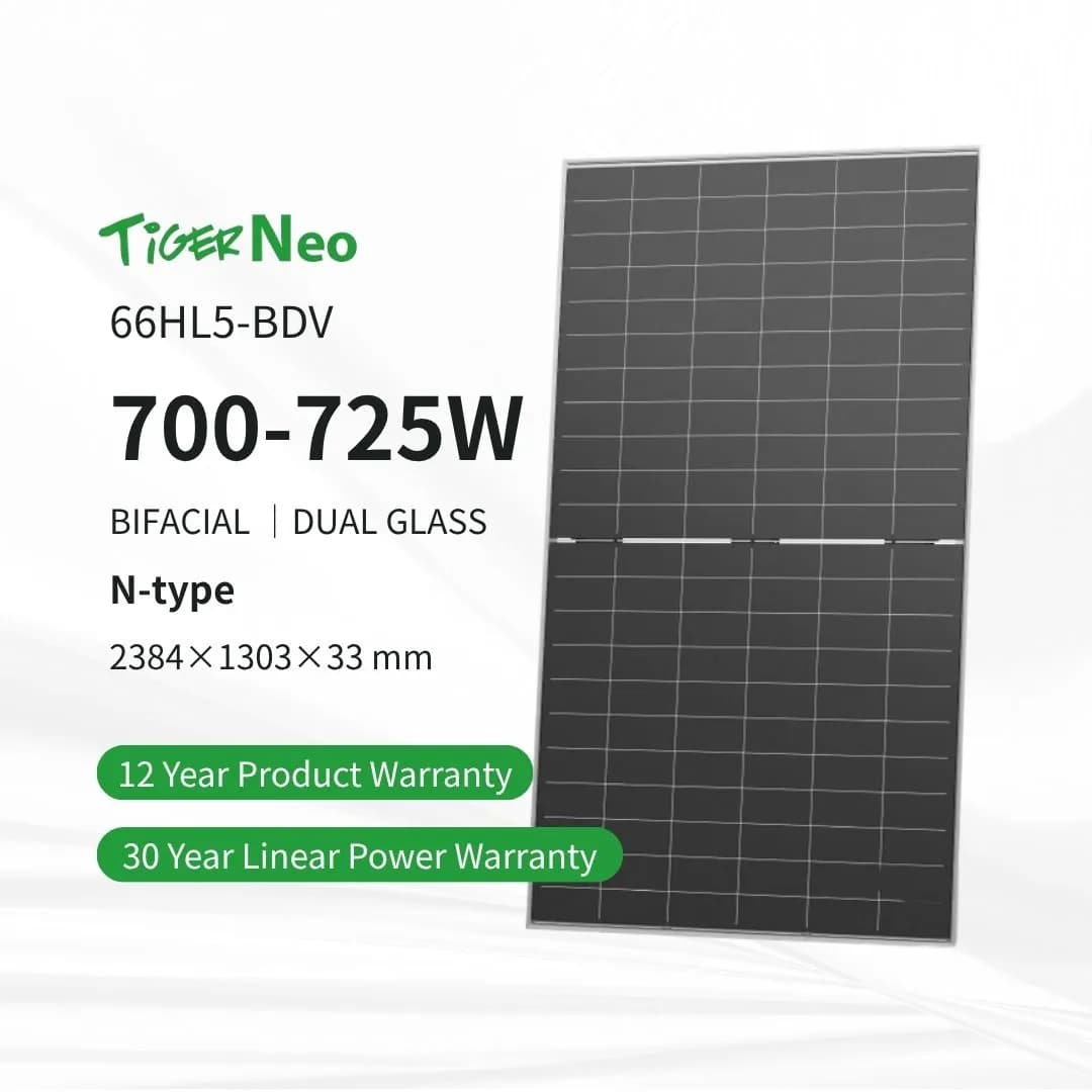 Jinko 715W Bi-Facial Solar Panel (JKM715N-66HL5-BDV-Z3-EU) 1