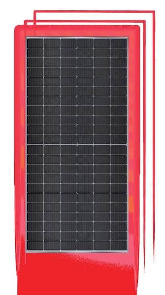 Lesso 595W 210R N-type Bifacial Solar Panel 2